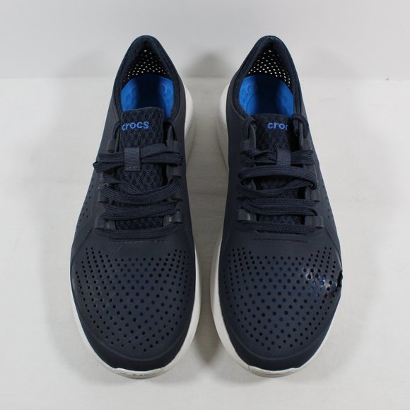 Crocs Men's LiteRide Pacer - Navy Blue 13 US - Picture 3 of 6